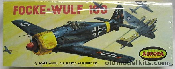Aurora 1/48 Focke-Wulf FW-190, 30-100 plastic model kit